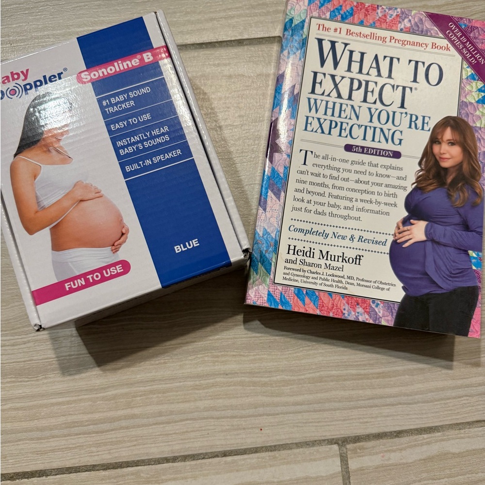 Baby Doppler and Pregnancy Book Set